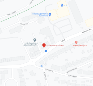 Image from google maps showing office location